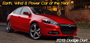 2013 Dodge Dart Named 5th Annual Earth, Wind & Power Car of the Year